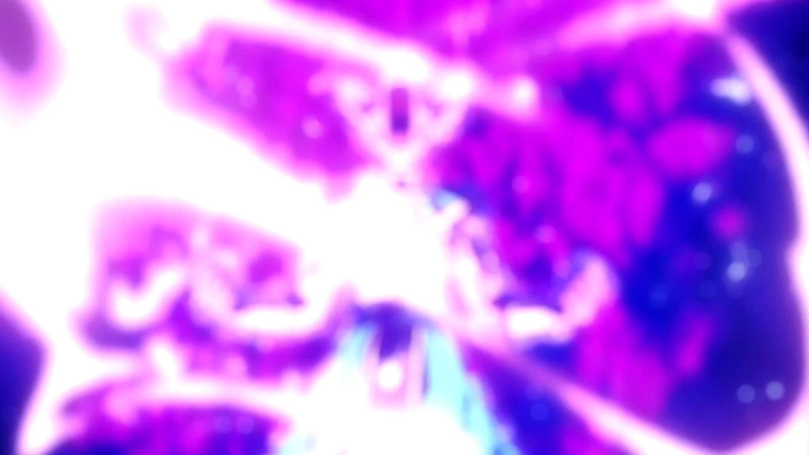 Goku and Beerus in the Super Surge visual for Dragon Ball Super: Beerus